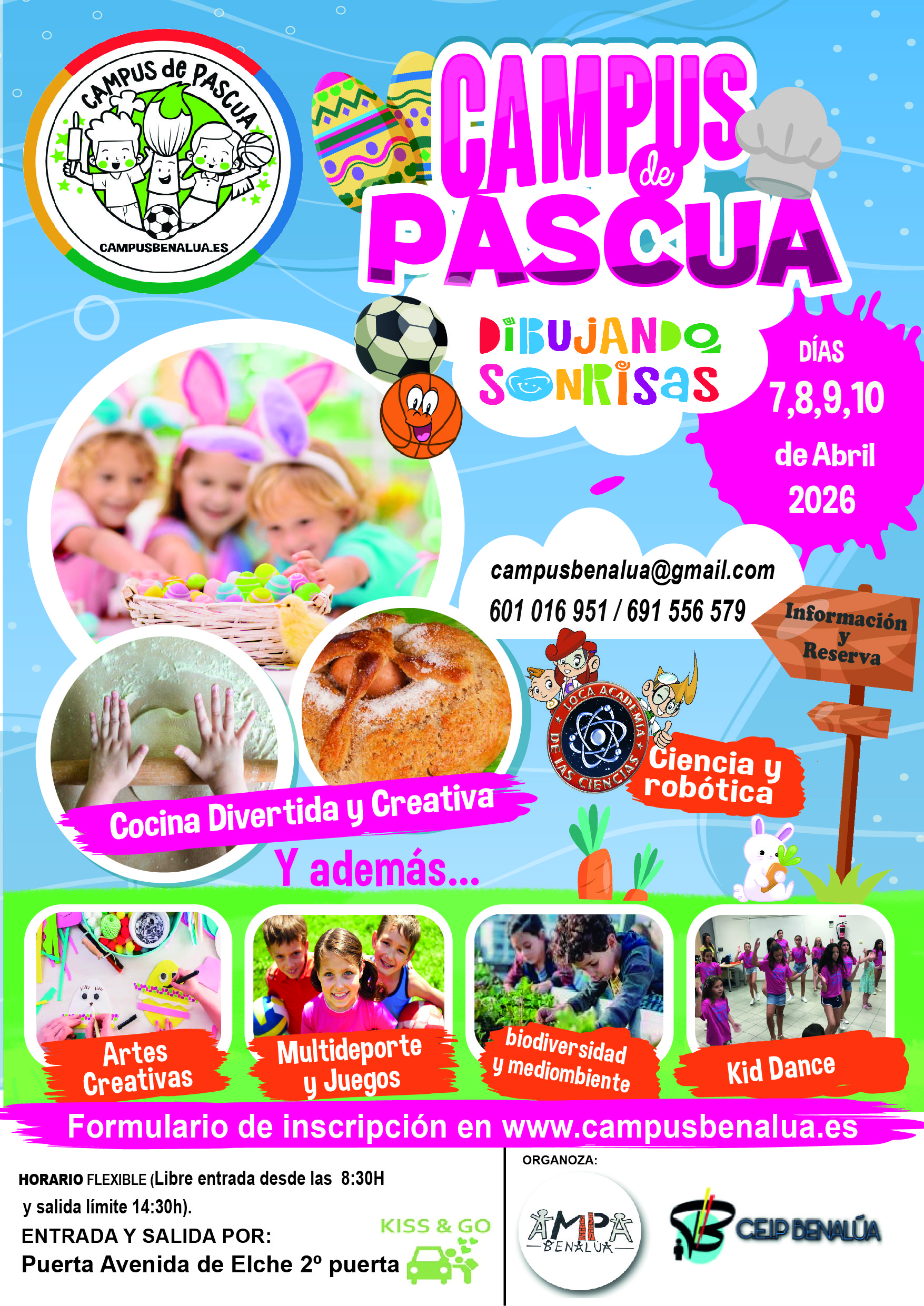 CARTEL CAMPUS PASCUA BENALUA
